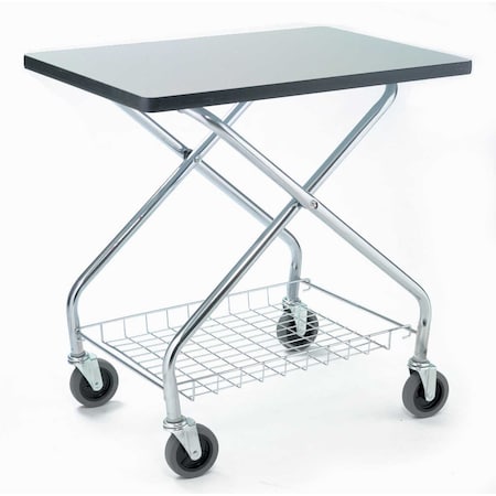 Global Industrial Fold and Store Service Cart, 350 Lb. Capacity, 28L x 19W x 29H 912110